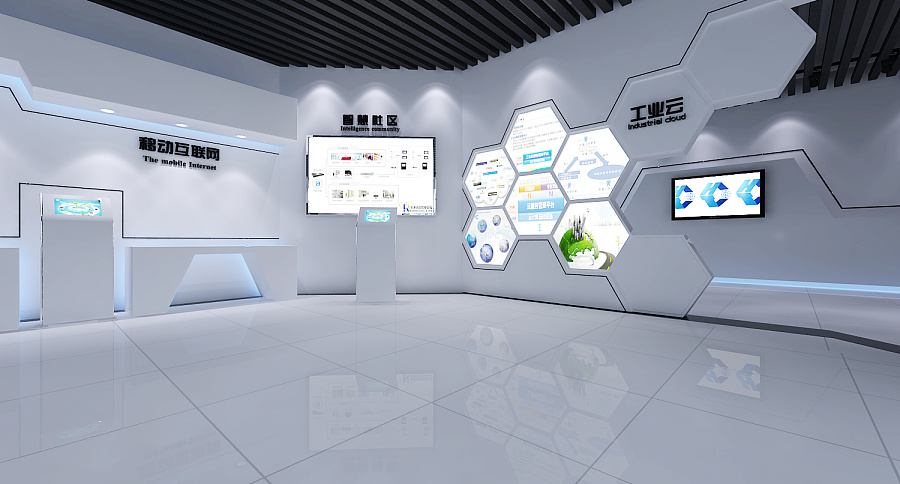 惠通智能科技展廳——櫥窗與空間設計的創(chuàng)新融合